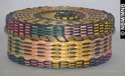 basket, Rainbow Pattern, 1948