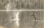 Spearing Salmon
