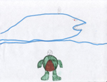 Turtle Gets a Whale