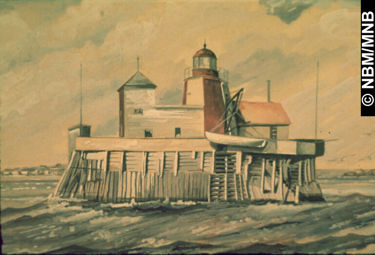 Le vieux phare, Saint John, Nouveau-Brunswick