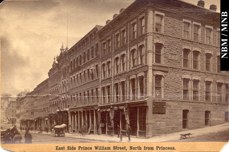 East Prince William Street, North from Princess Street, Saint John, New Brunswick