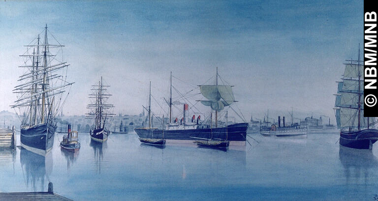 Cumberland; Saint John Harbour 1892