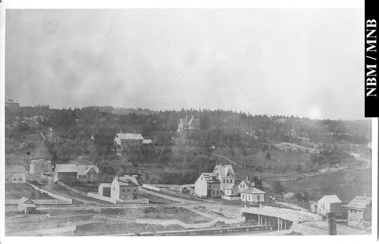 Valle Portland, Saint John, Nouveau-Brunswick, en 1863