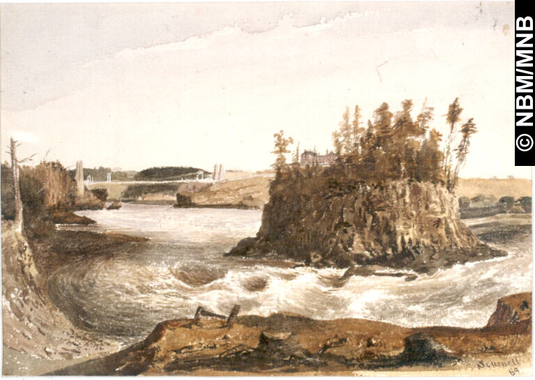 Saint John River at Reversing Falls