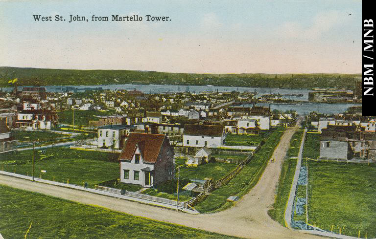 West Saint John from Martello Tower, Saint John, New Brunswick