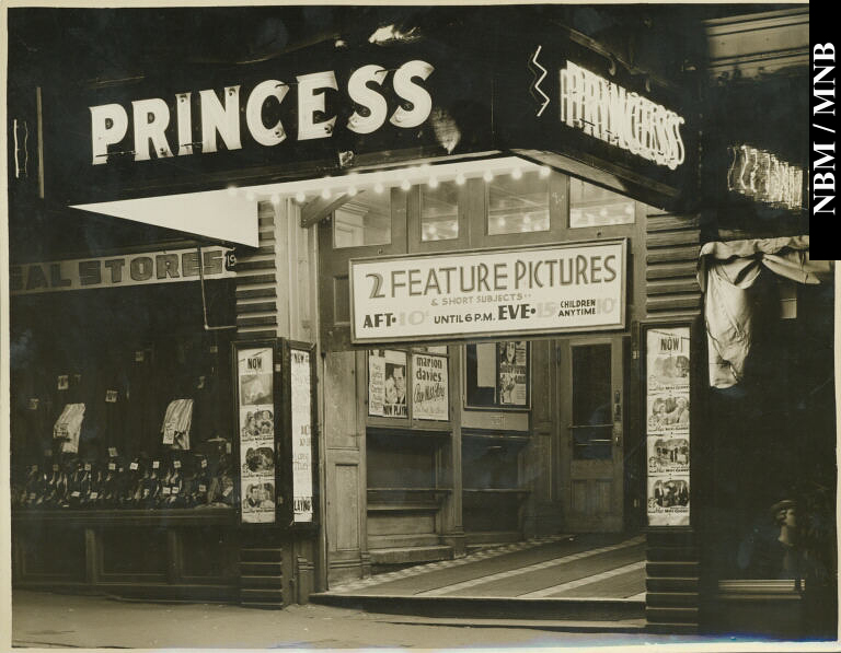 Princess Theatre, Showing Marquee, 203 Union Street, Saint John, New Brunswick