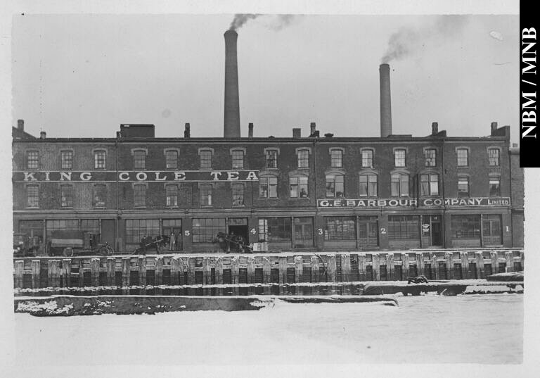 King Cole Tea et G.E. Barbour Company Limited, quai nord, Market Slip, Saint John, Nouveau-Brunswick
