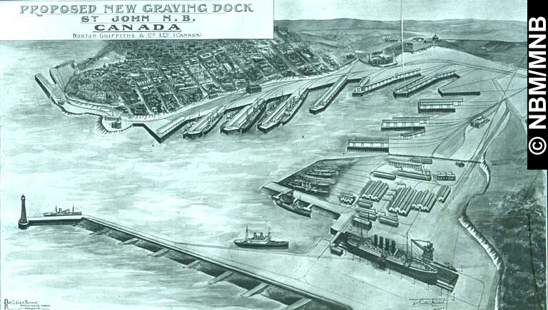 Proposed New Graving Dock, Saint John, New Brunswick