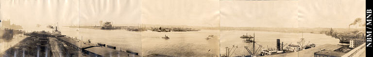 Panorama View of Saint John Harbour Prior to 1914