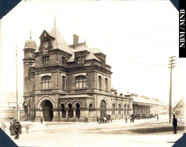 La gare Union en 1915, Saint John, Nouveau-Brunswick
