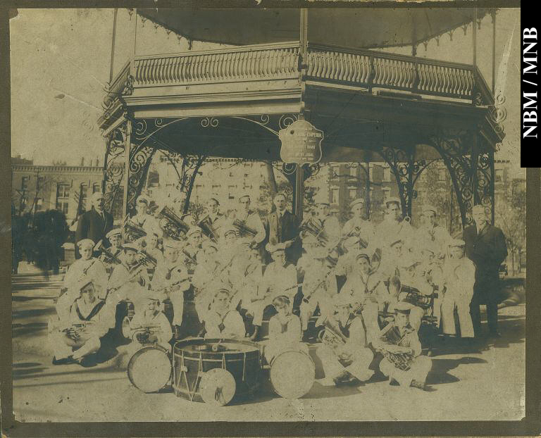 City Cornet Band in King Square, Saint John, New Brunswick