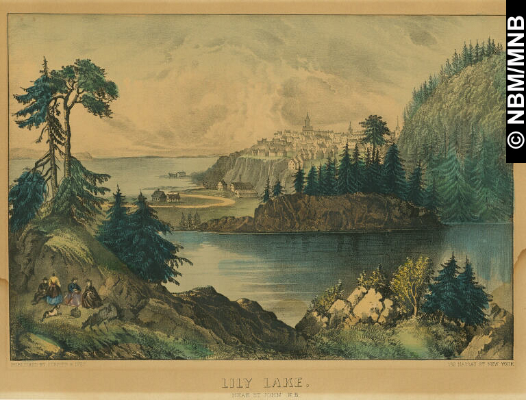 Lac Lily, prs de Saint John, N.-B.