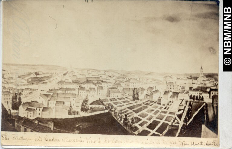 The Northern and Eastern Panoramic View of Saint John, New Brunswick, c. 1829