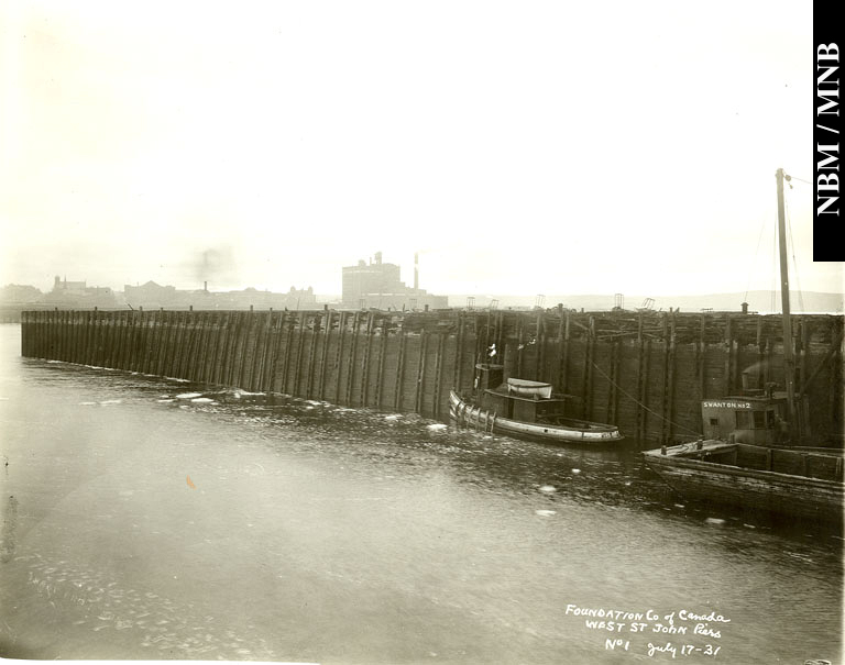 Charred Remains of Foundation Company of Canada