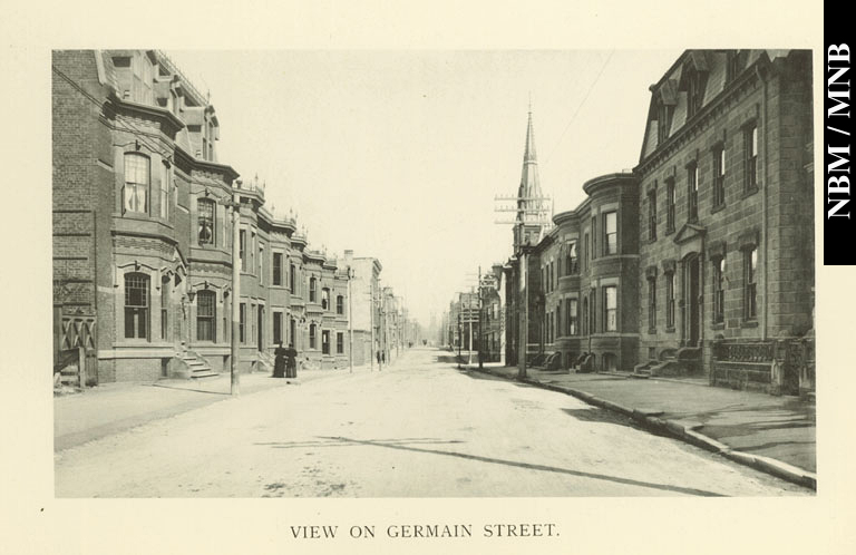 View of Germain Street looking towards Duke Street, Saint John, New Brunswick