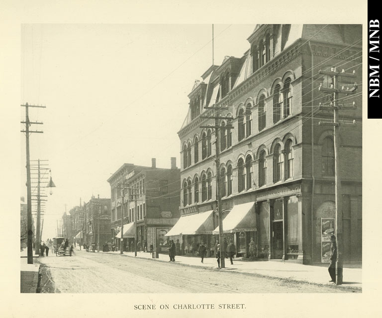 Charlotte Street looking towards the City Market, Saint John, New Brunswick