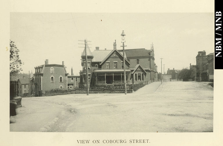 Vue rue Coburg, Saint John, Nouveau-Brunswick