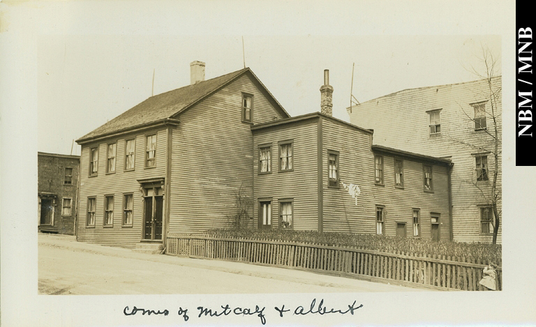 Ancienne cole  langle des rues Albert et Metcalf, Saint John, Nouveau-Brunswick