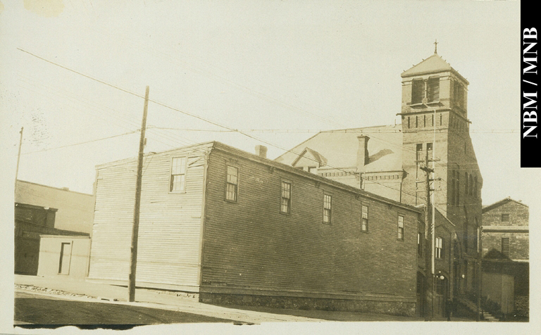 Poste dincendie no 1 et prison de la ville et du comt, rue King Est, Saint John, Nouveau-Brunswick
