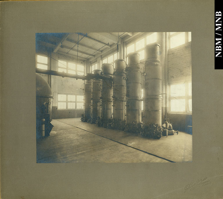 vaporateurs Sanborn, atelier de cristallisation no 9, raffinerie Atlantic Sugar, Saint John, Nouveau-Brunswick