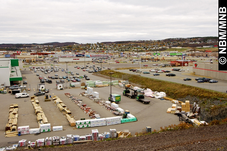 View of East Side Shopping Complex, Saint John, New Brunswick