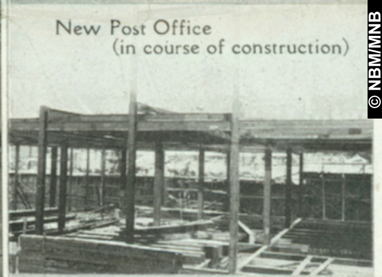 Le nouveau bureau de poste en construction, Saint John, Nouveau-Brunswick