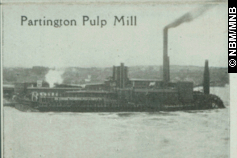 Usine de pte Partington, Saint John, Nouveau-Brunswick