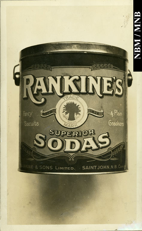 Biscuits soda de qualit suprieure de Rankine, T. Rankine & Sons Limited, fabricants de biscuits, Saint John, Nouveau-Brunswick