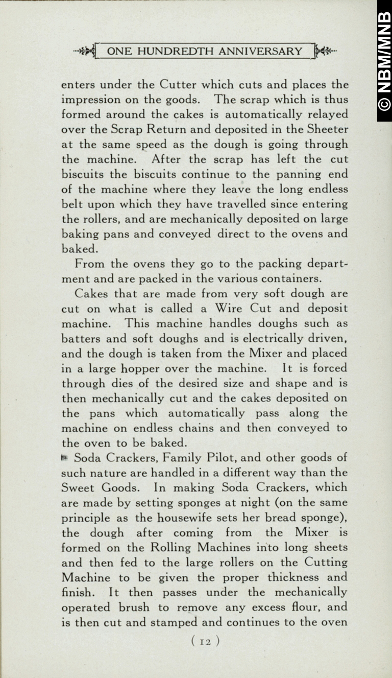 Histoire et procd de fabrication des biscuits, T. Rankine & Sons Limited, fabricants de biscuits, Saint John, Nouveau-Brunswick