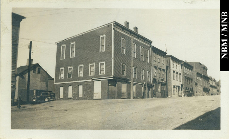 The Old Hazen House, later Odd Fellows Building, corner of Simonds and Brooks Street, Saint John, New Brunswick