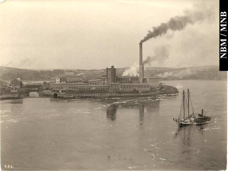 The Cushing Sulphite Fibre Company Limited Mill at Union Point, Saint John, New Brunswick