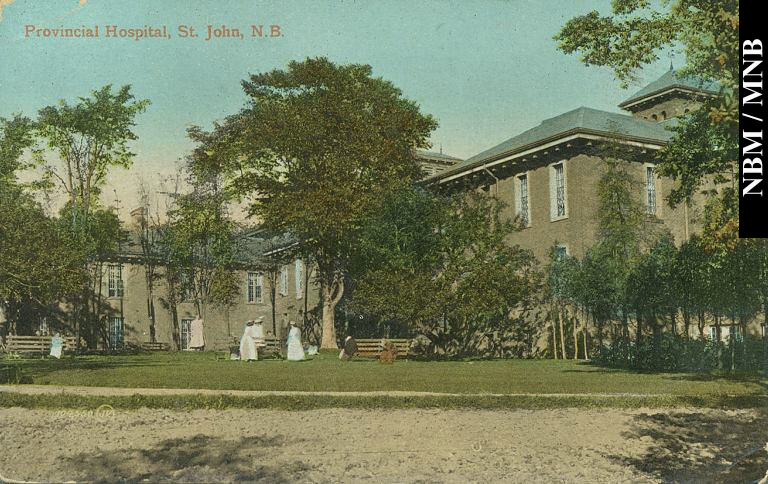 Hpital provincial, Saint John, Nouveau-Brunswick