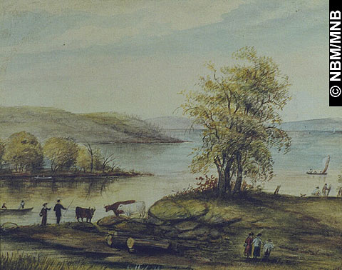 Scene on the Saint John River