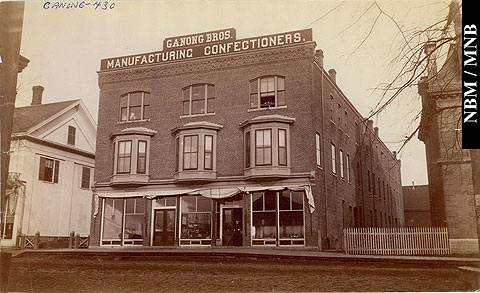 Ganong Bros., Manufacturing Confectioners (confiseur), St. Stephen, Nouveau-Brunswick
