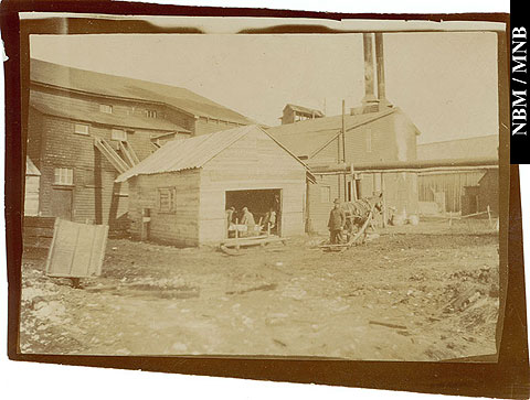 Small Factory, Unidentified Men