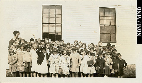 Primary Department,  Public School, Seal Cove, Grand Manan, New Brunswick