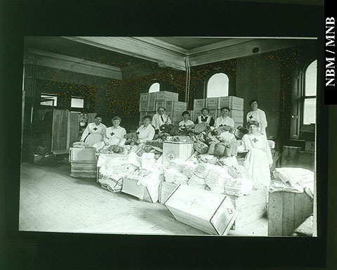 Group of workers, St. John Red Cross