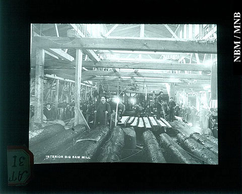 Interior of Saw Mill