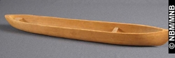 dugout canoe model