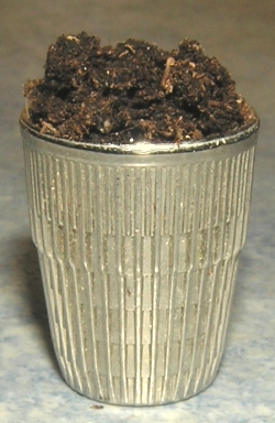 Thimble of soil