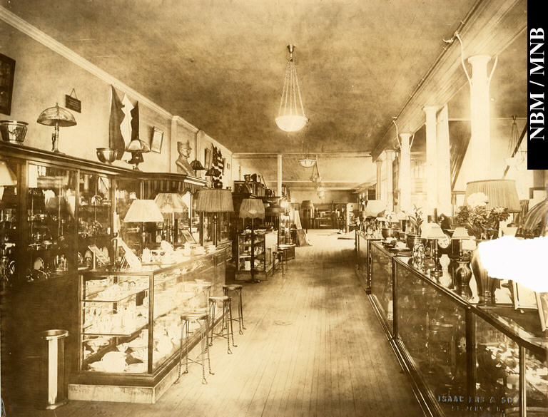 Store Interior of Manchester, Robertson & Allison Limited, King Street, Saint John, New Brunswick
