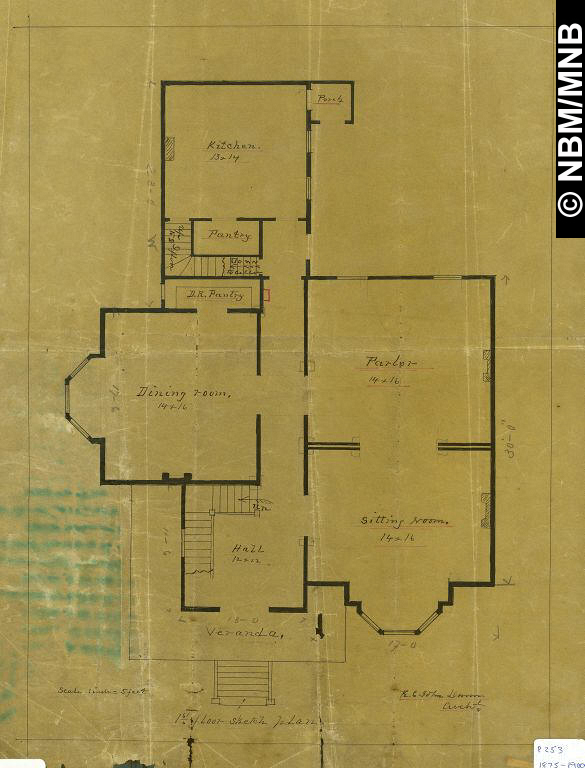 1st Floor Sketch Plan