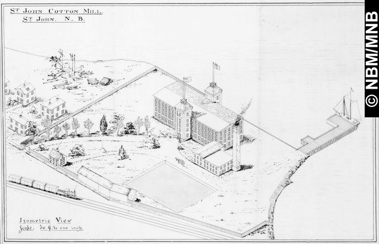 St. John Cotton Mill, Saint John, N.B.