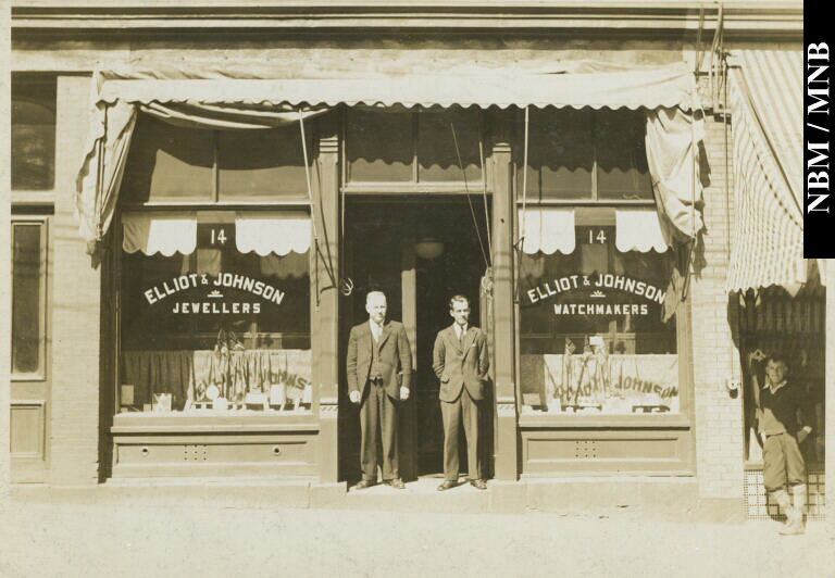 Elliott and Johnson, Jewellers, 14 Dock Street, Saint John, New Brunswick