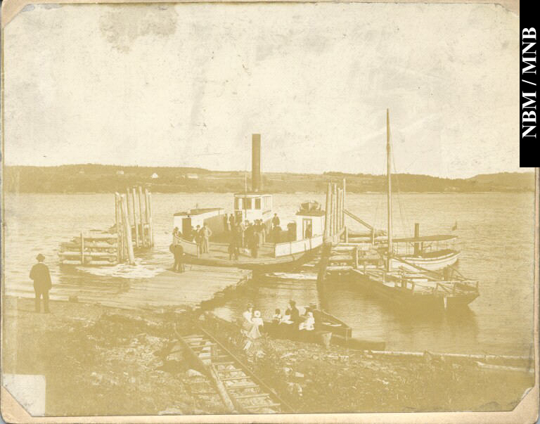 Maggie Miller Ferry at Dock, Millidgeville, Saint John, New Brunswick