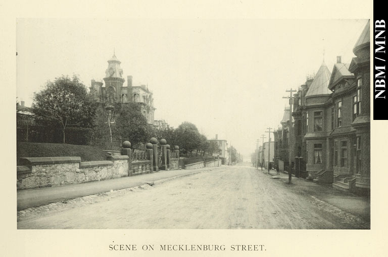 Mecklenburg Street between Sydney Street and Carmarthen Street, Saint John, New Brunswick