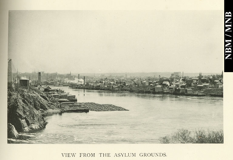 View from the Asylum Grounds, Saint John, New Brunswick