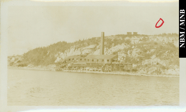 Millers Mill below Robertson Point, Saint John, New Brunswick