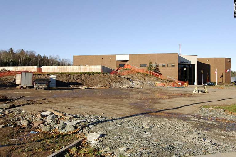Le centre scolaire-communautaire Samuel-de-Champlain, Ragged Point Road, Saint John, New Brunswick
