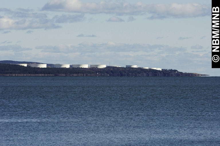 View of Canaport, East Saint John, New Brunswick